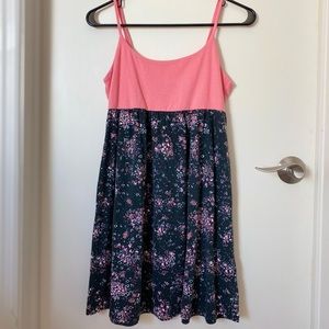 Pink and black Roxy sundress